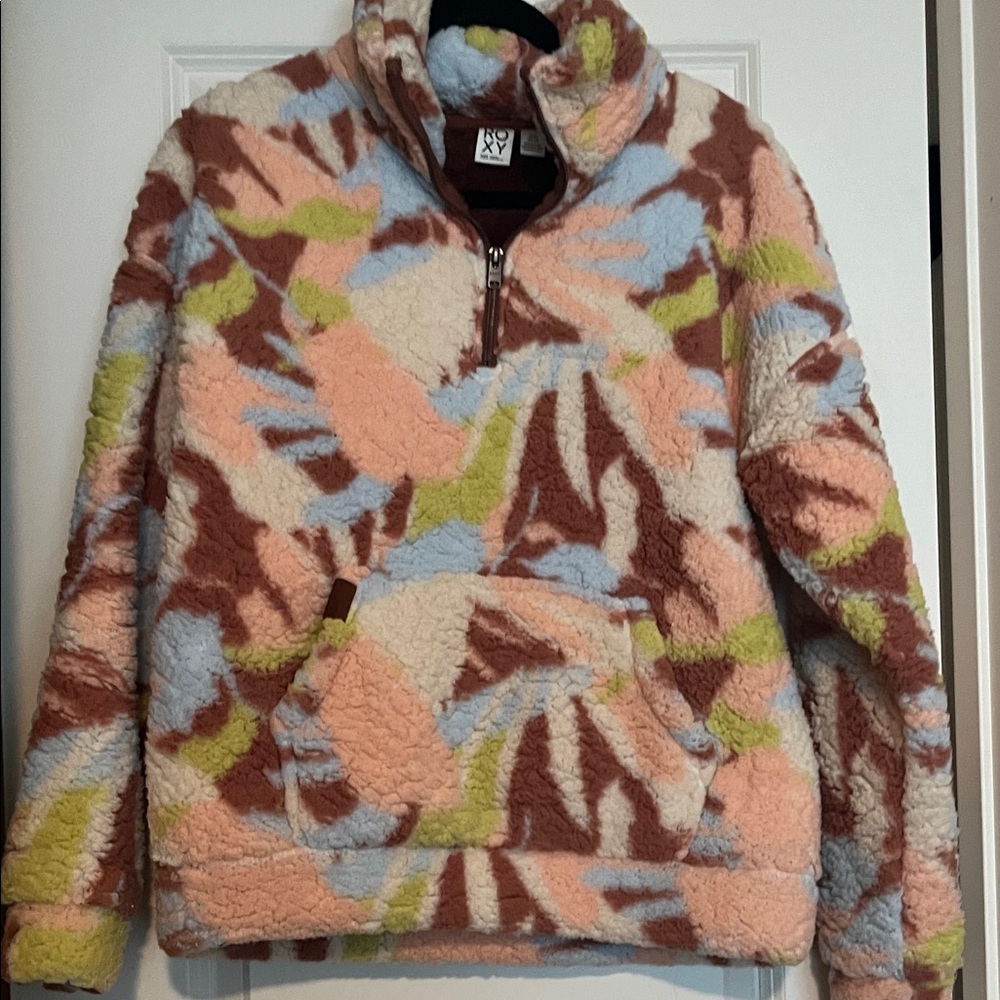 Roxy Multicolor Teddy Jacket - image 1